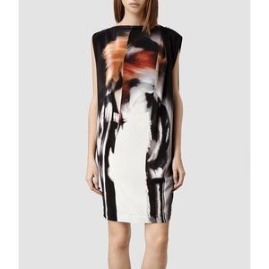 Allsaints Kaven swoosh dress
